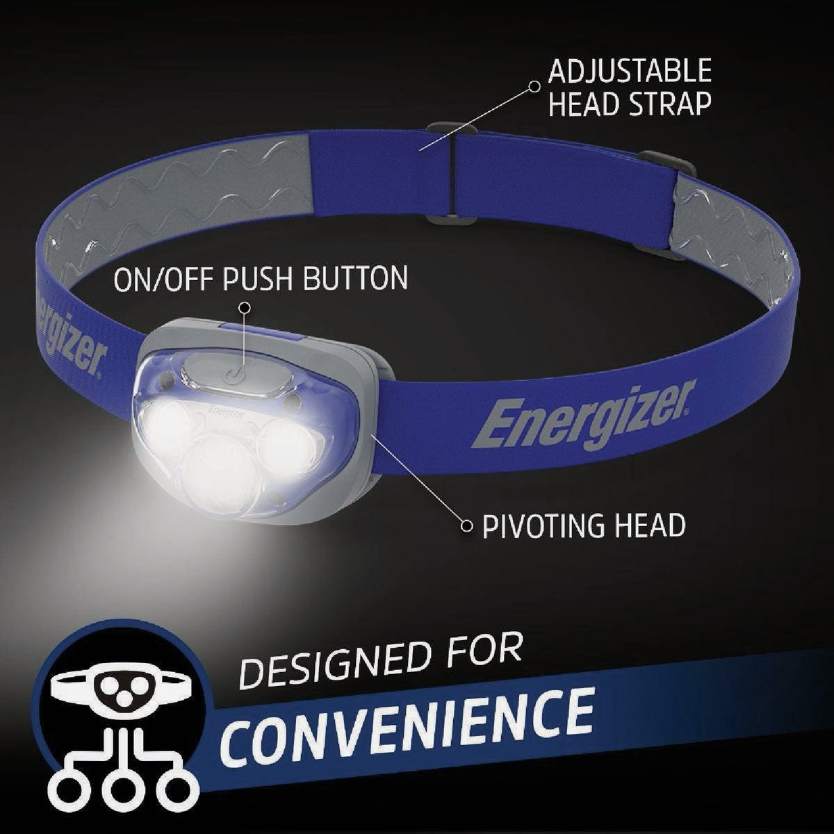 Energizer 350 Lm. LED Headlamp (2-Pack) - photo 7