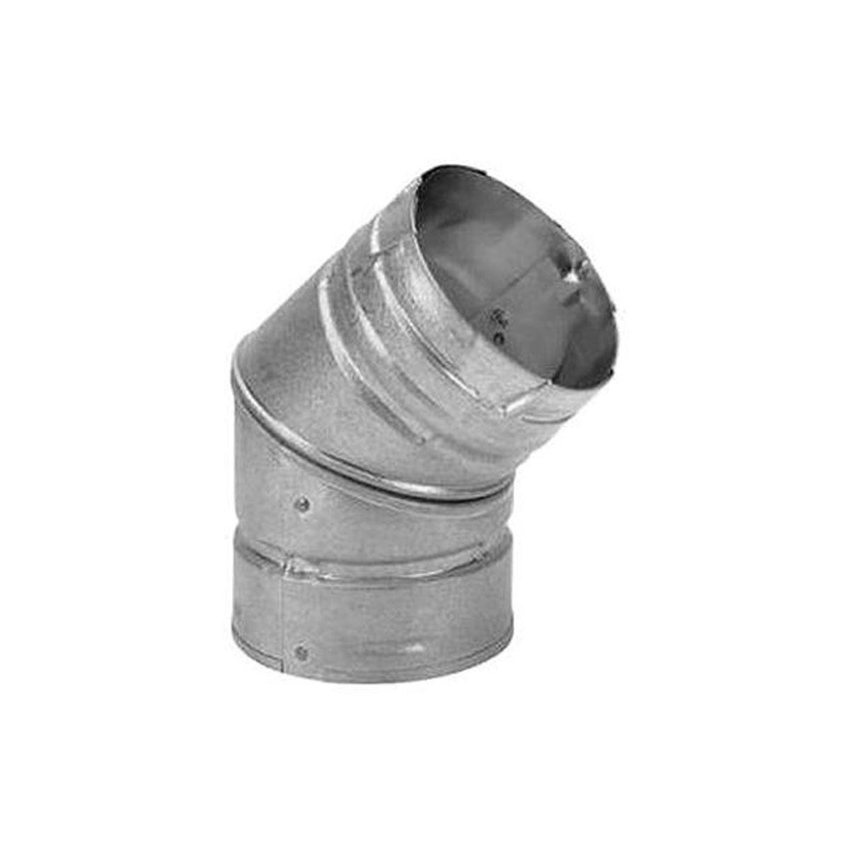 DuraVent 3 In. 45-Degree Pellet Vent Elbow