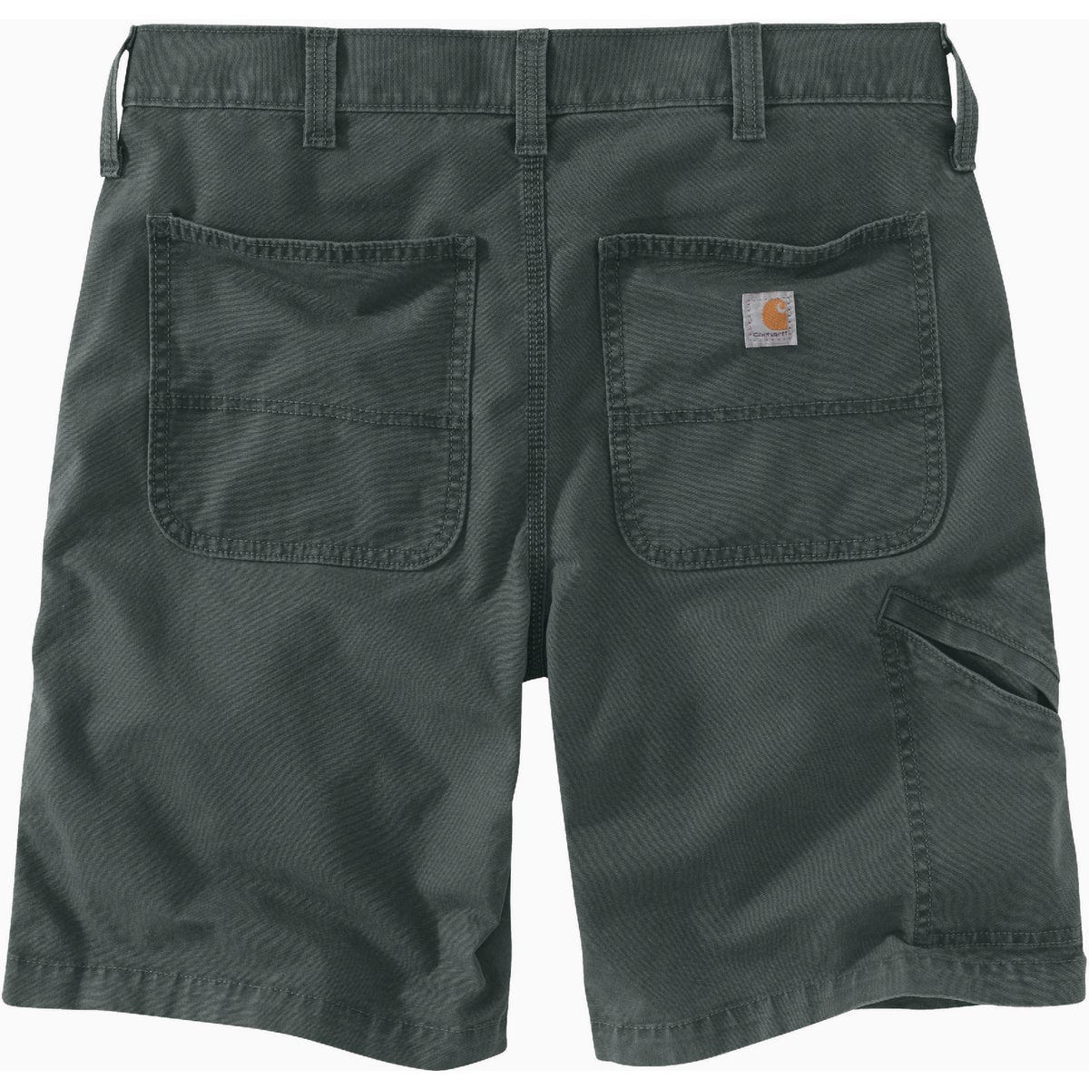 Carhartt Rugged Flex Men's 52 Elm Canvas Work Shorts, Relaxed Fit - photo 2