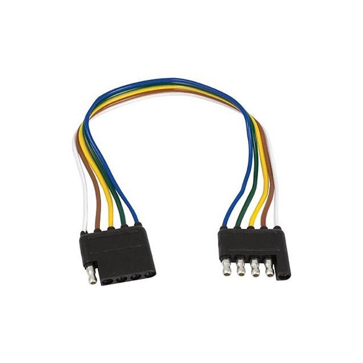 Uriah 12 In. 5-Way Flat Trailer Wire Extension Loop