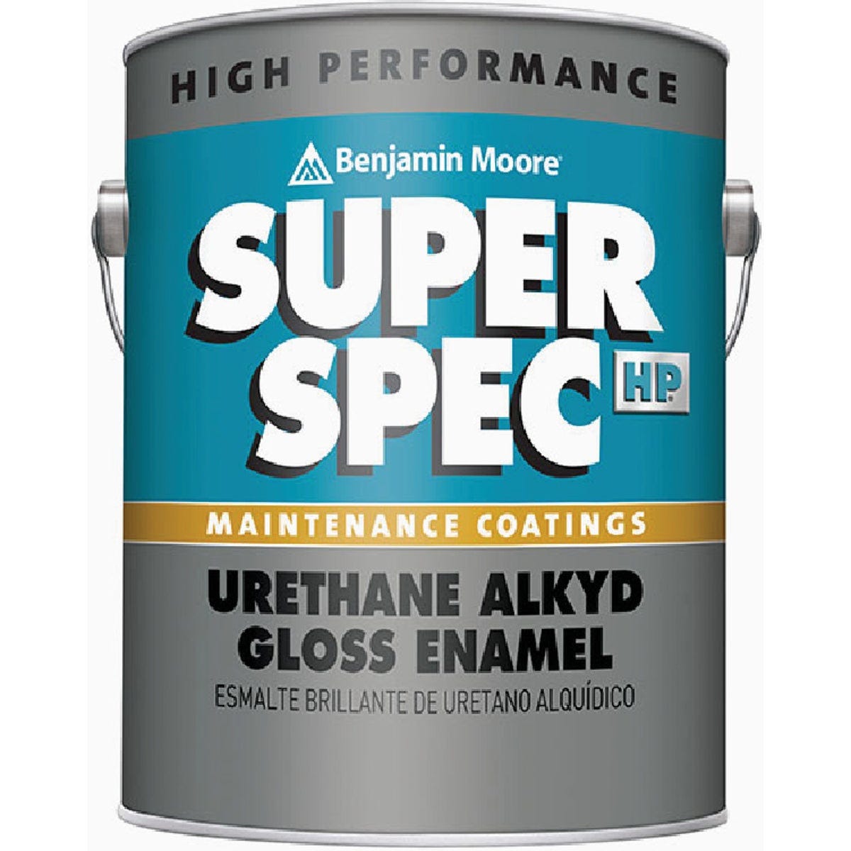 Benjamin Moore Super Spec HP Urethane Alkyd Gloss Industrial Enamel, Safety Blue, 1 Gal.