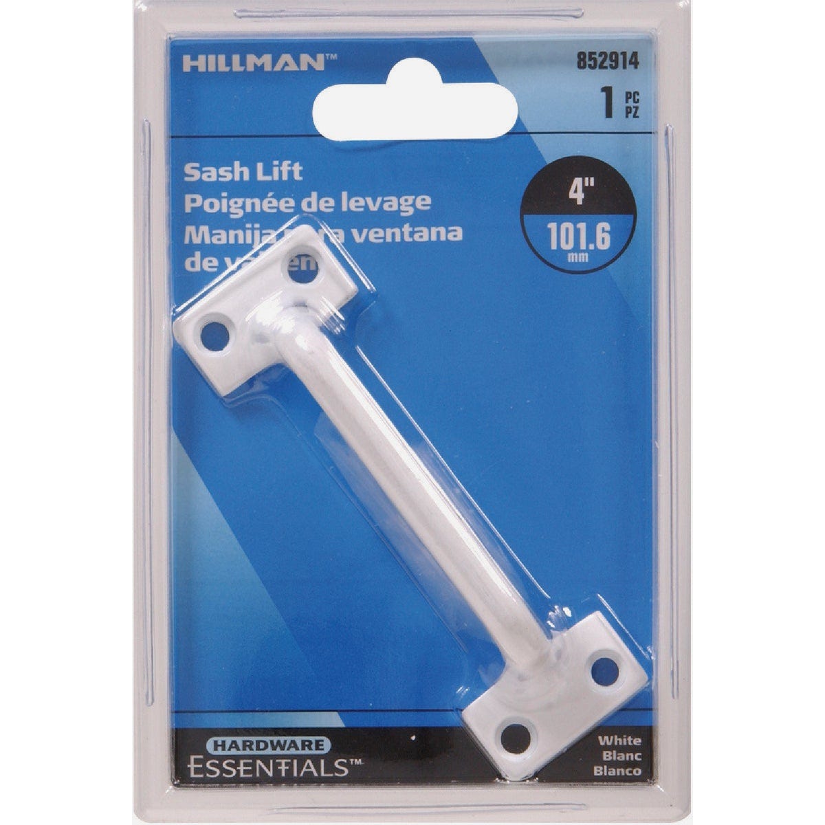 Hardware Essentials 4 In. White Window Sash Lift | True Value Hardware