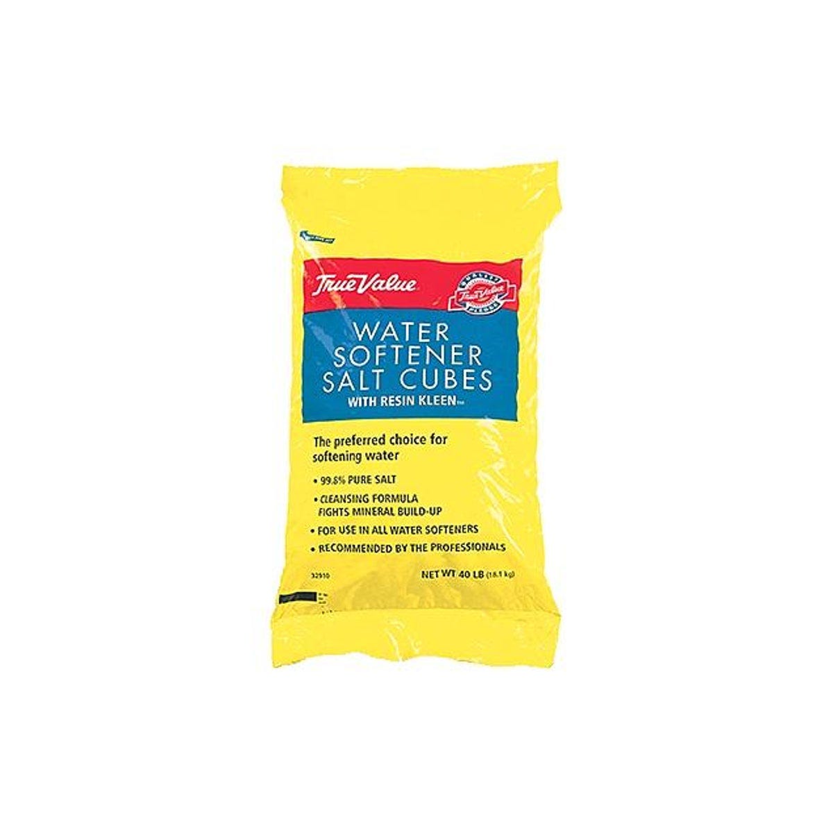 True Value 40 Lb. Water Conditioning Salt Cubes With Resin Kleen