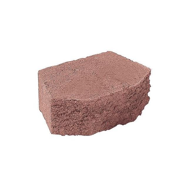 Oldcastle 12 In. Red Castle Wall Block Oldcastle 12 In. Red Castle Wall Block