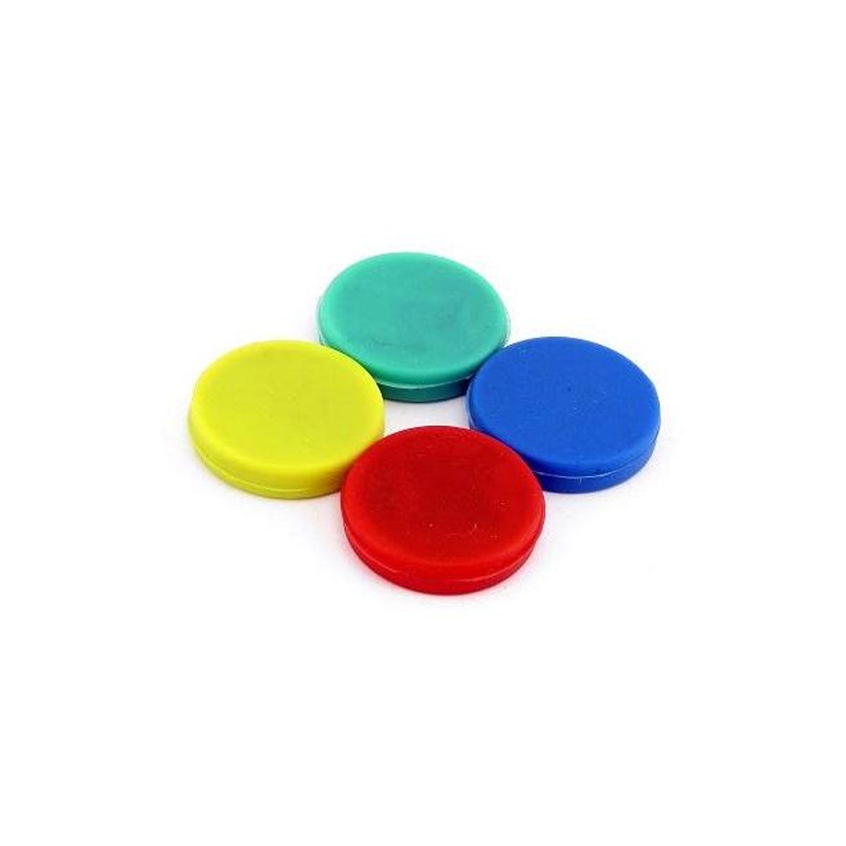 Magnet Source 1 In. Assorted Colors Rubber Disc Magnet - photo 2
