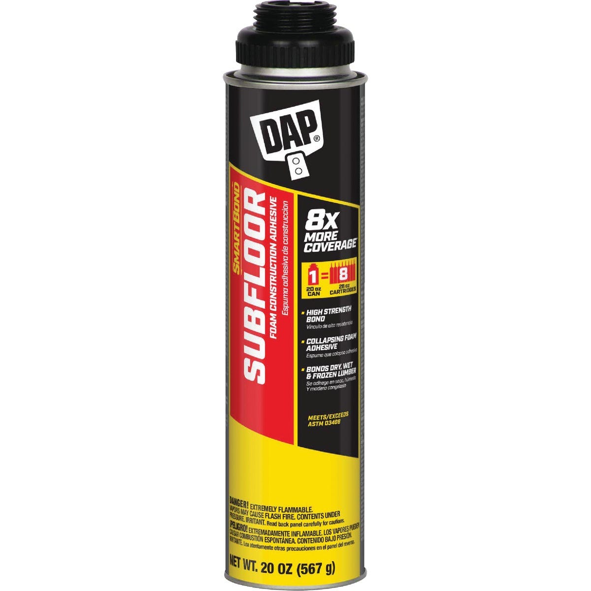 DAP SMARTBOND 20 Oz. Gun Grade Subfloor Adhesive DAP SMARTBOND 20 Oz. Gun Grade Subfloor Adhesive