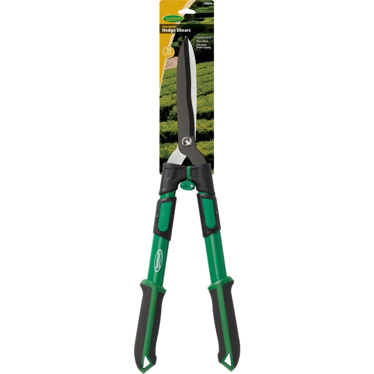 Green Thumb 26 In. to 32 In. Extendable Hedge Shears - photo 2 Green Thumb 26 In. to 32 In. Extendable Hedge Shears - photo 2