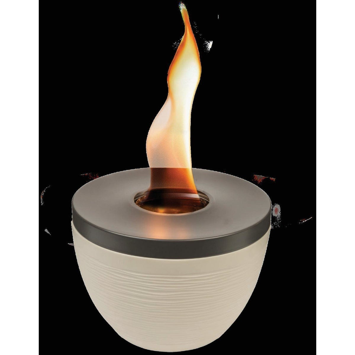 Sterno Small Cocoa & Sand with Dark Brown Lid Tabletop Fire Pit - photo 5