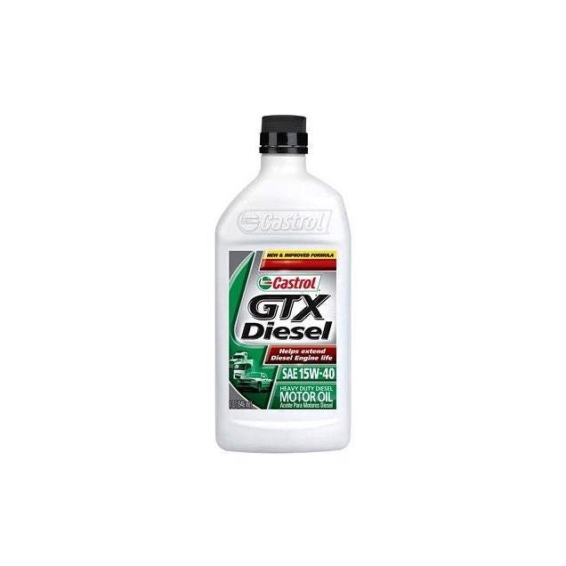 Castrol GTX 1-Qt. 15W-40 Diesel Motor Oil Castrol GTX 1-Qt. 15W-40 Diesel Motor Oil
