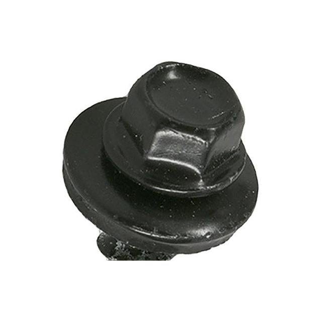 Hillman Power Pro #10 x 1.5 In. 250-Ct. Black Metal to Wood Self-Drilling Roofing Screws Hillman Power Pro #10 x 1.5 In. 250-Ct. Black Metal to Wood Self-Drilling Roofing Screws
