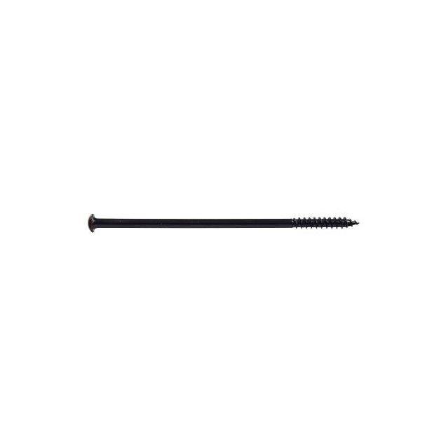 Hillman 10-Pack 7 In. x 5/16 In. Brown Gutter Screws Hillman 10-Pack 7 In. x 5/16 In. Brown Gutter Screws