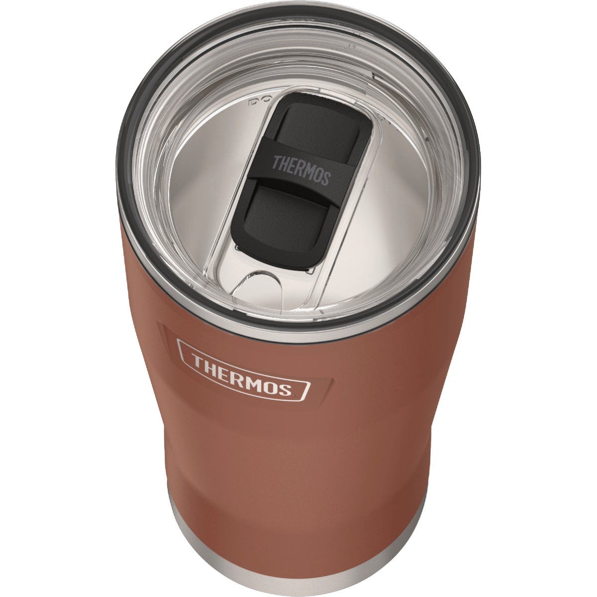 Thermos 24 Oz. Stainless Steel Cold Cup with Slide Lock, Saddle - photo 4 Thermos 24 Oz. Stainless Steel Cold Cup with Slide Lock, Saddle - photo 4