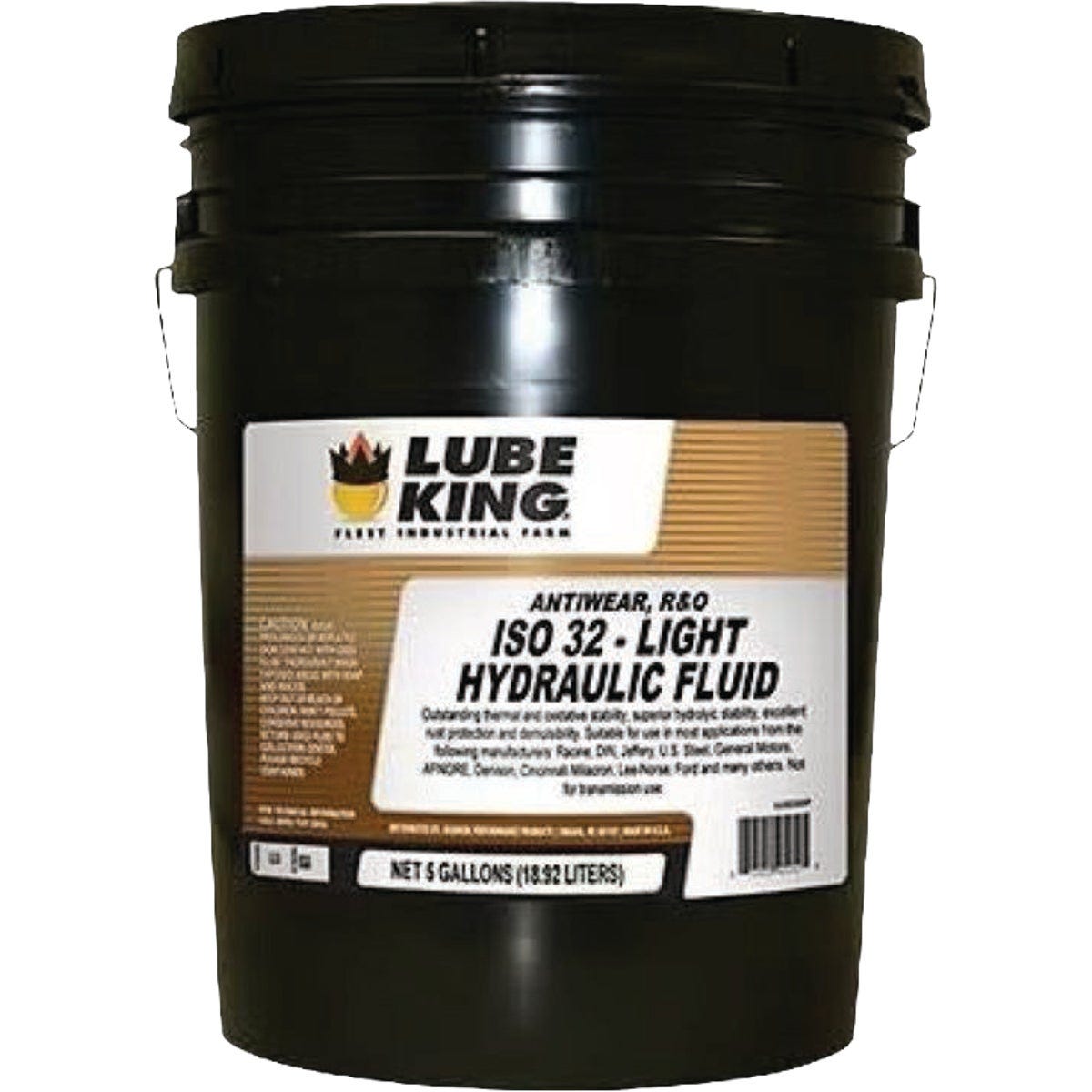 Lube King 5 Gal. AW ISO 32 Hydraulic Fluid - photo 2