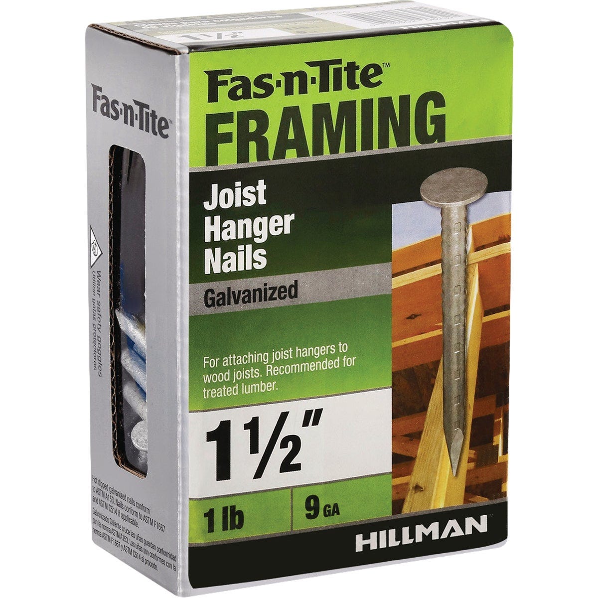 Hillman Fas-n-Tite 1-1/2 In. Joist Hanger Nail (1 Lb.) Hillman Fas-n-Tite 1-1/2 In. Joist Hanger Nail (1 Lb.)