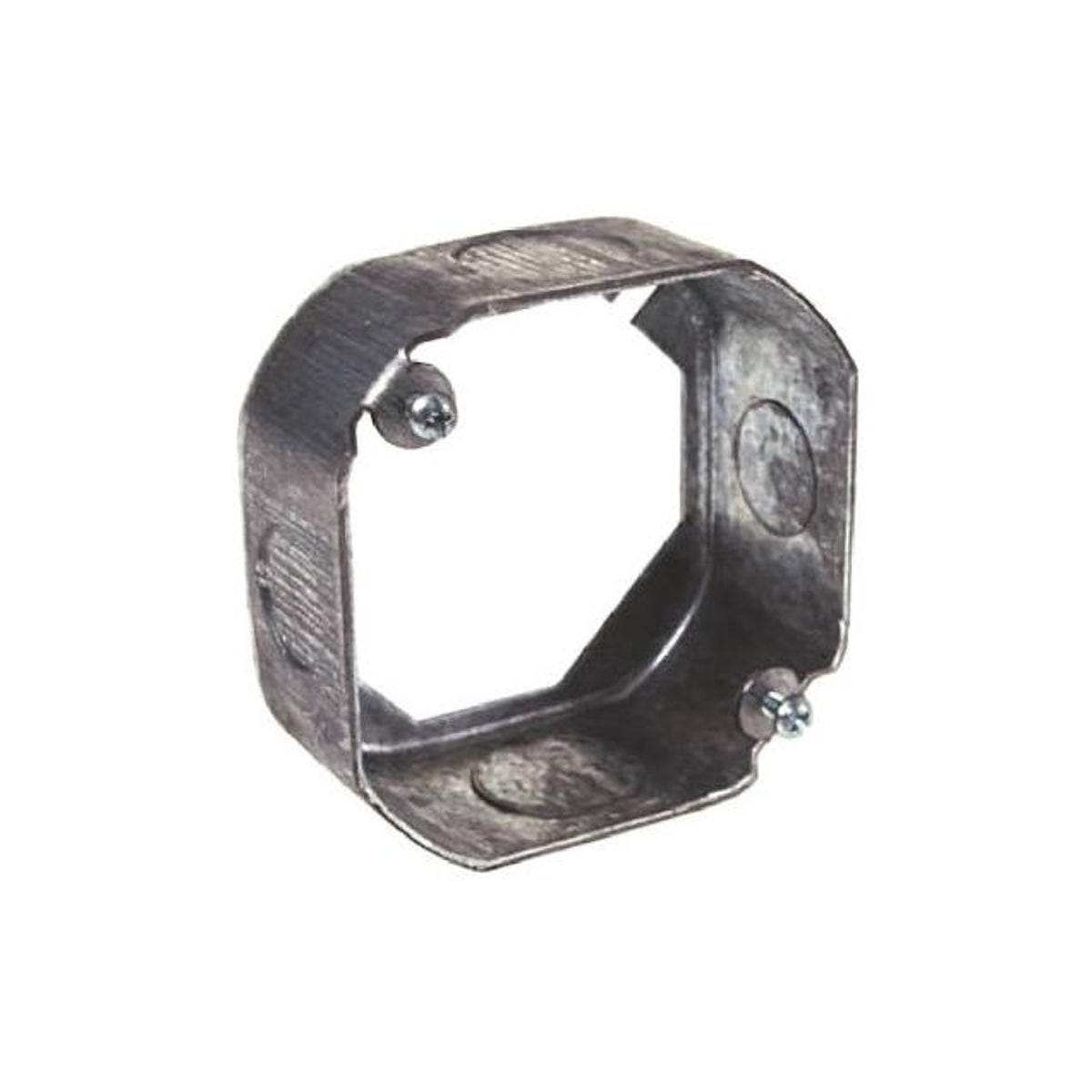 Raco 4 In. x 1-1/2 In. Steel Octagon Extension Ring Raco 4 In. x 1-1/2 In. Steel Octagon Extension Ring