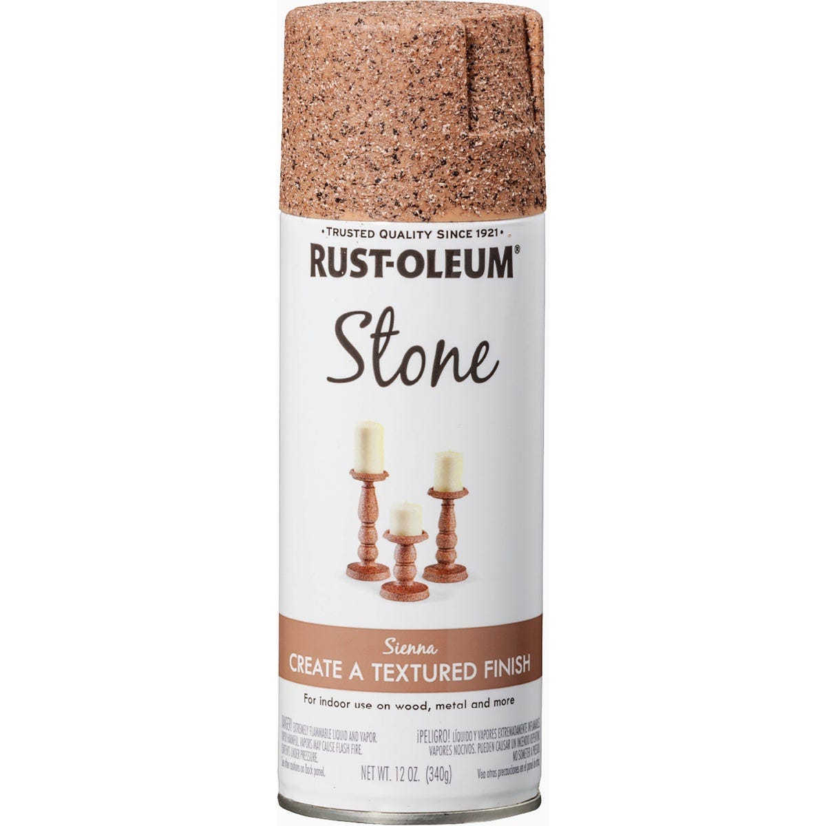 Rust-Oleum 12 Oz. Stone Spray Paint, Stone Sienna - photo 7