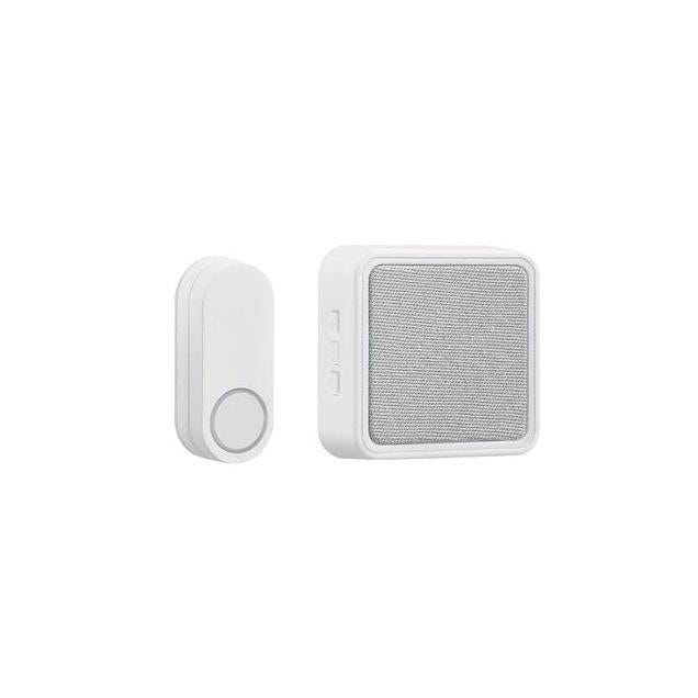 Globe Electric Battery Operated Heath Zenith White Doorbell Kit Globe Electric Battery Operated Heath Zenith White Doorbell Kit