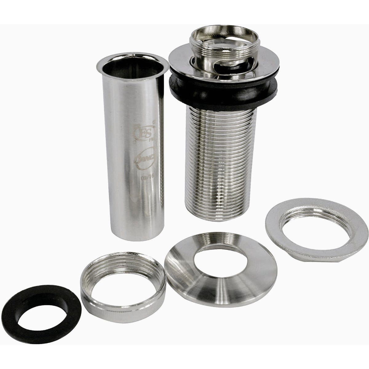 Danco Chrome Decorative Push-Button Sink Drain without Overflow - photo 2