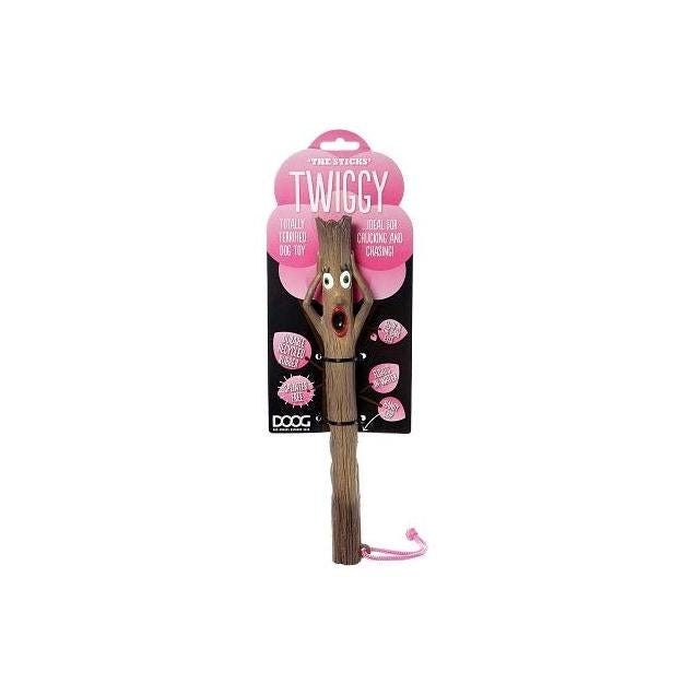 Doog Stick 11 In. Twiggy Wife Rubber Stick Dog Toy