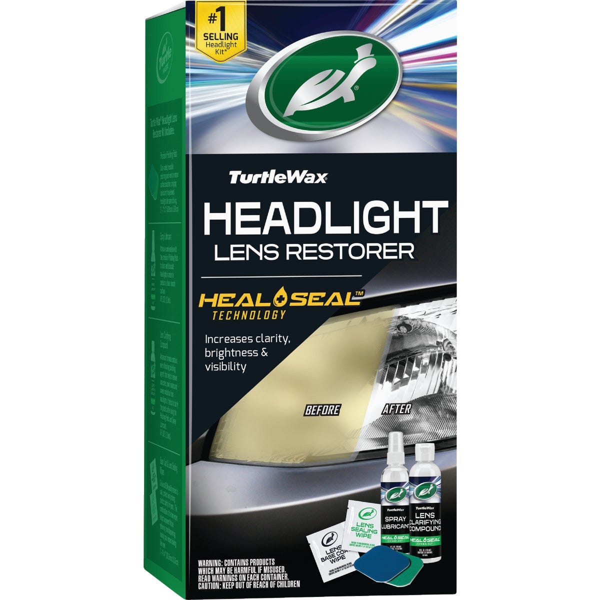Turtle Wax Headlight Restorer Kit Turtle Wax Headlight Restorer Kit