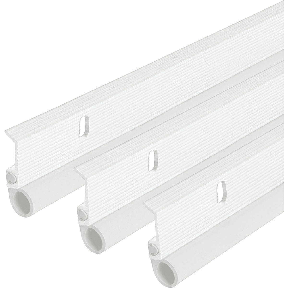M-D Building Products 36 In. x 84 In. White Flat-design Aluminum and Vinyl Commercial Screw-on Top and Sides Door Seal Kit - photo 2