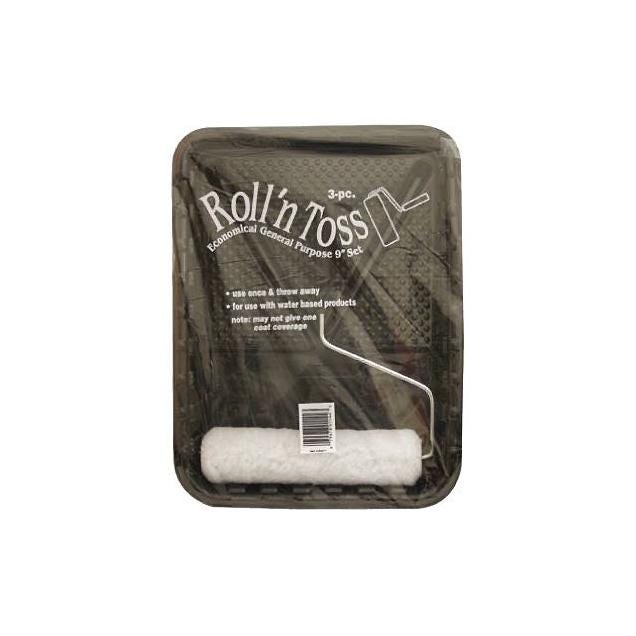 Roll 'N Toss 3-Piece 9 In. Paint Roller Set Roll 'N Toss 3-Piece 9 In. Paint Roller Set
