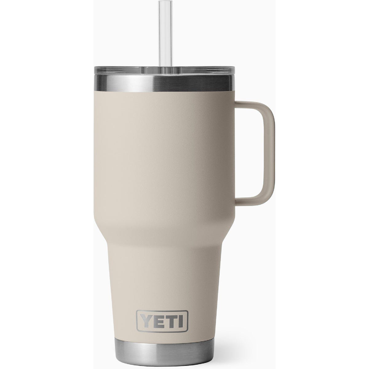 YETI Rambler 35 Oz. Mug with Straw Lid, Cape Taupe-