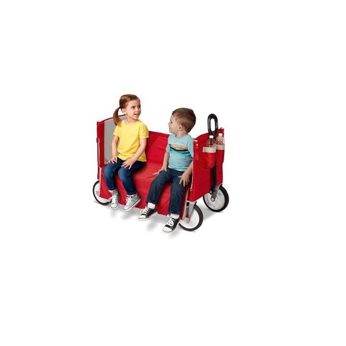 Radio Flyer 3-In-1 EZ Fold Wagon with Canopy - photo 3