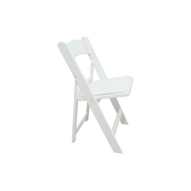 Pre Sales Inc. White Resin Folding Chair Pre Sales Inc. White Resin Folding Chair