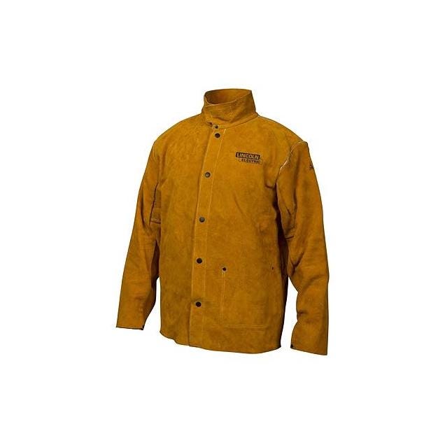 Lincoln Electric XXL Leather Welding Jacket Lincoln Electric XXL Leather Welding Jacket