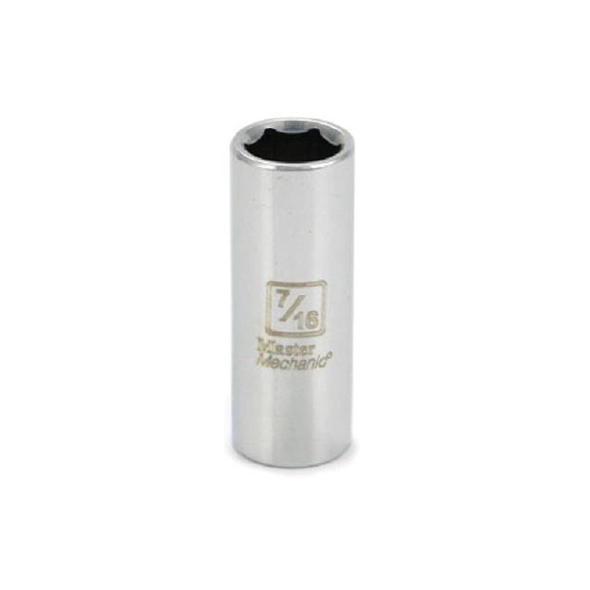 Master Mechanic 3/8 In. Drive 7/16 In. 6-Point Deep Socket