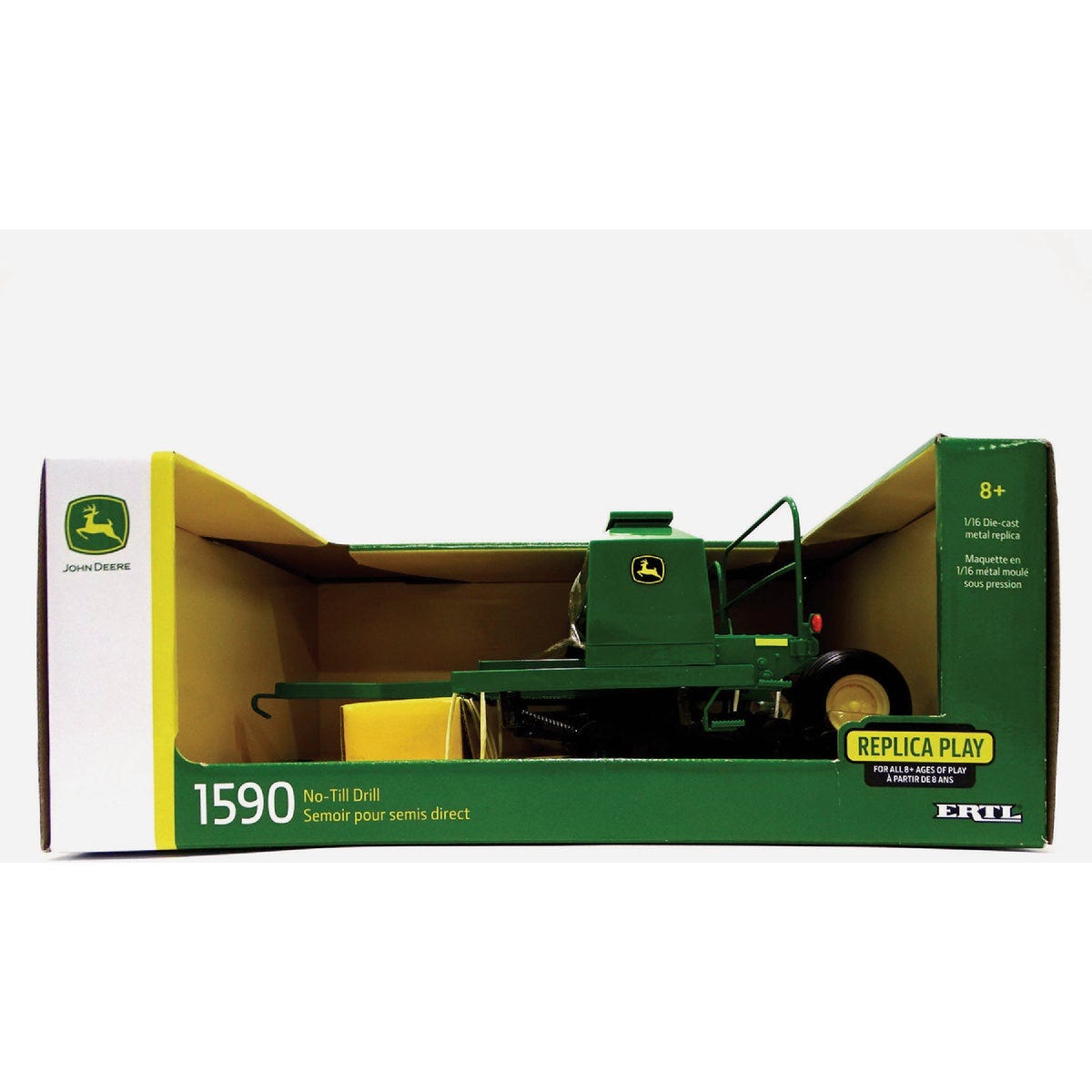 John Deere Die-Case Metal 1:16 1590 No-Till Drill - photo 2