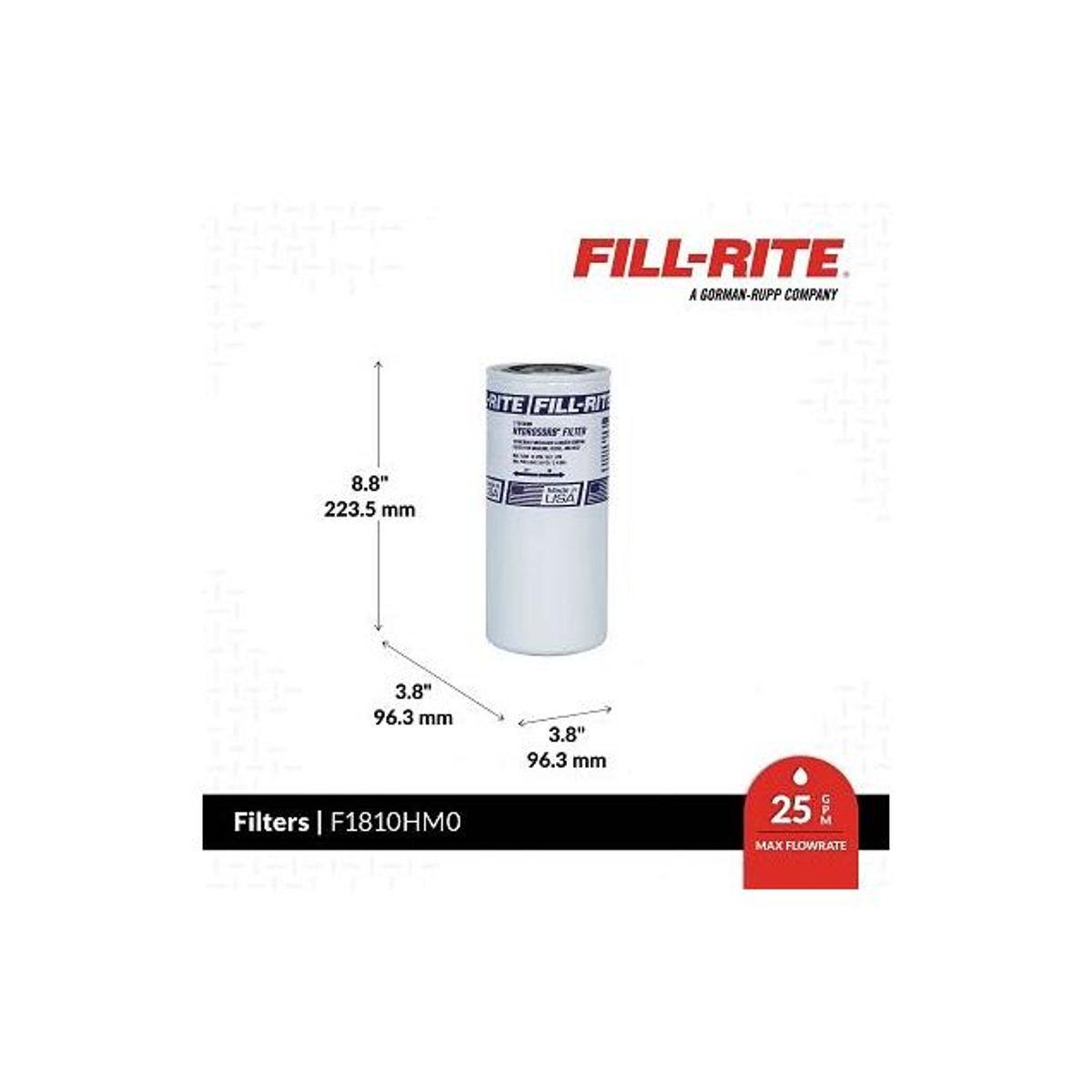 Fill-Rite 25 GPM 10 Micron Hydrosorb Filter - photo 3