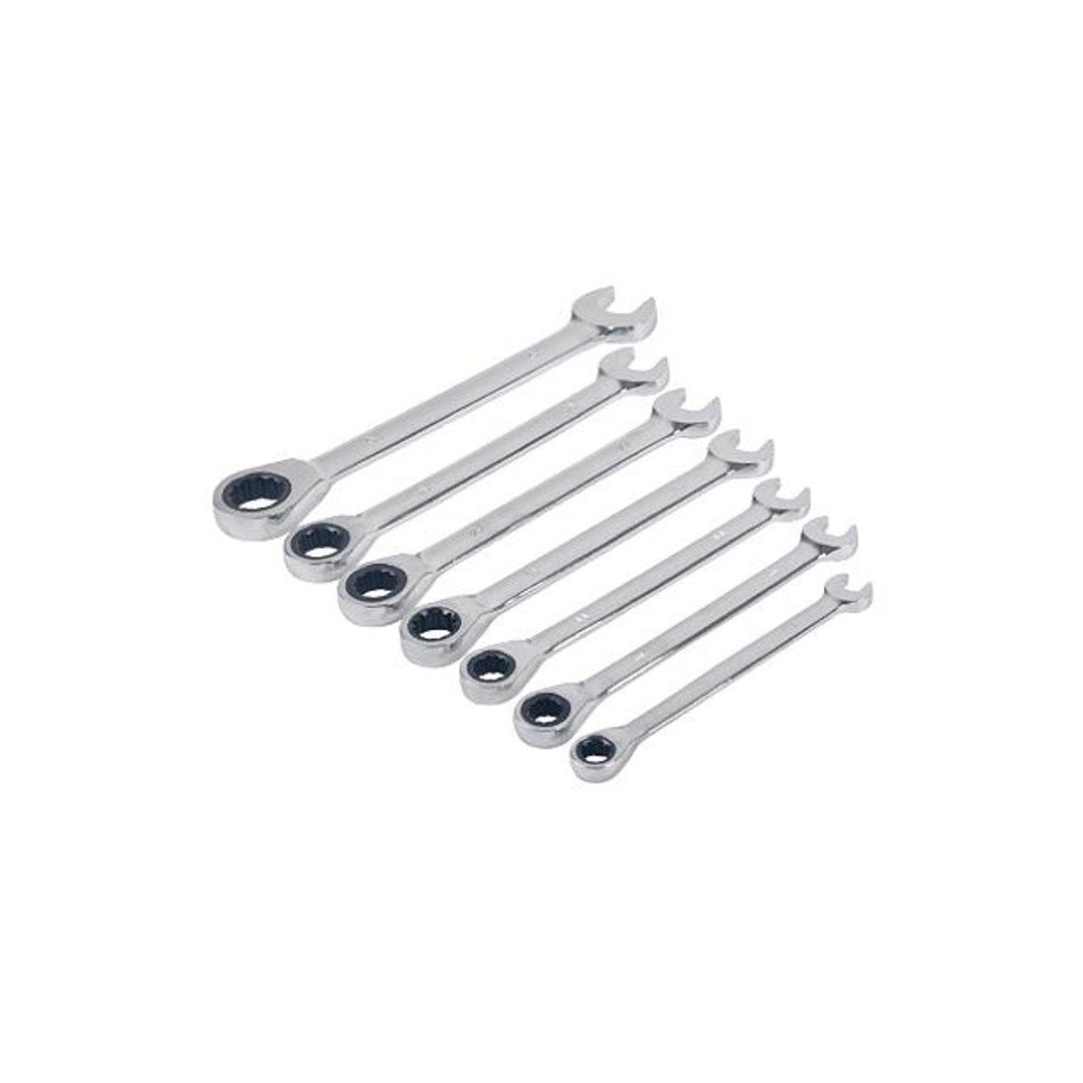 Master Mechanic Metric Ratcheting Wrench Set (7-Piece)