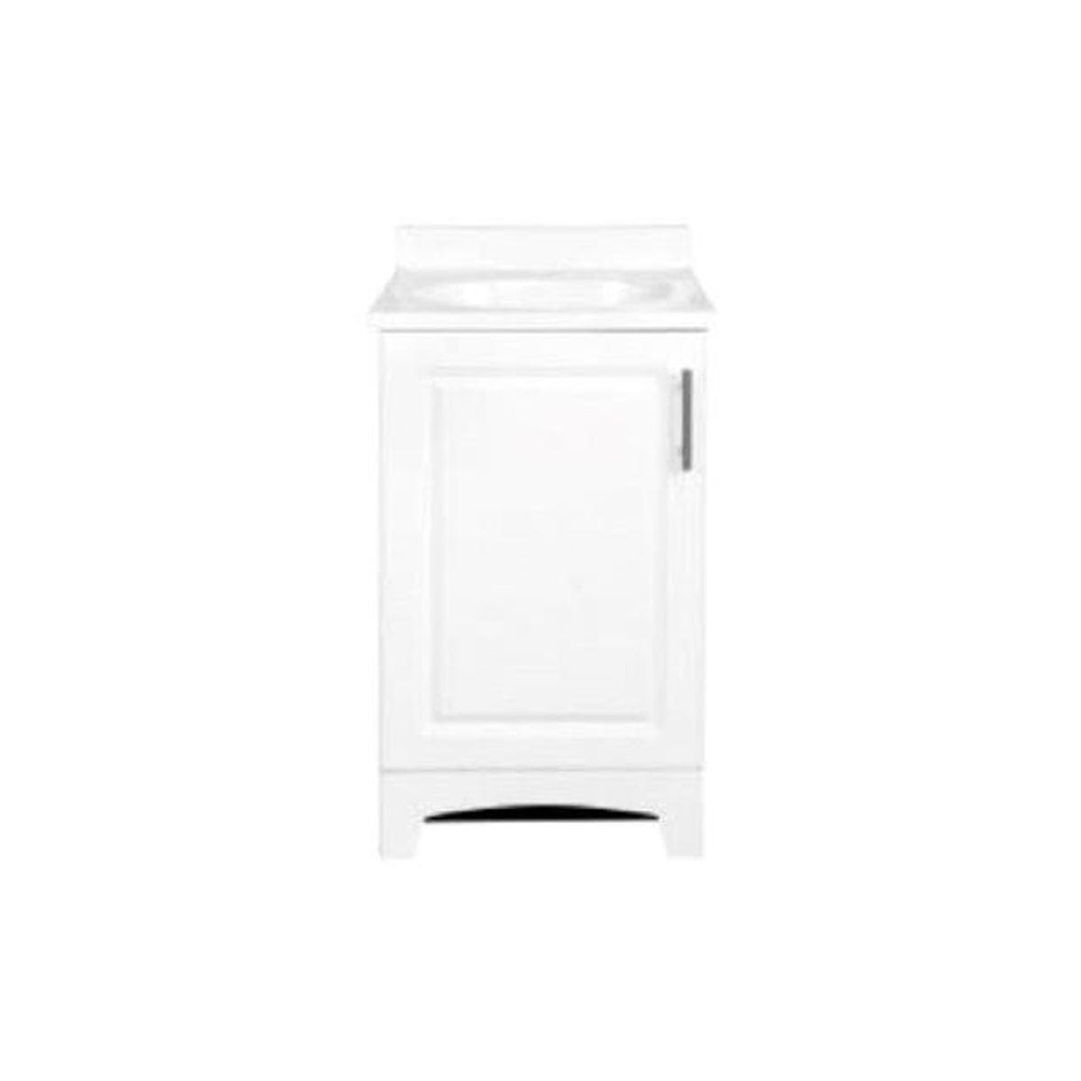 Royal Cabinets White Finish Whitter Vanity Combo Royal Cabinets White Finish Whitter Vanity Combo