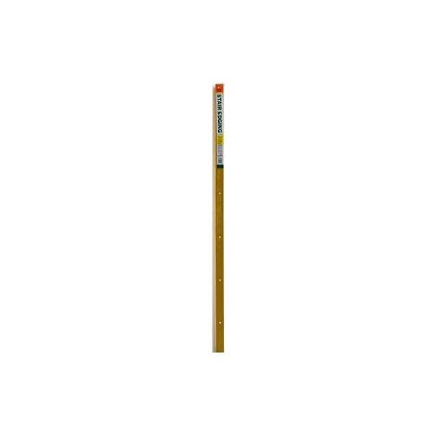 Frost King Satin Gold 1-1/8 In. x 6 Ft. Aluminum Stair Edging Frost King Satin Gold 1-1/8 In. x 6 Ft. Aluminum Stair Edging