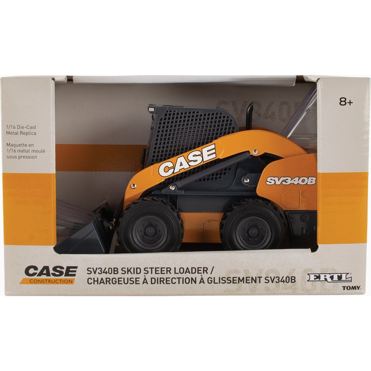 CASE SV340B Die-Cast Metal 1:16 Skid Steer Loader - photo 2