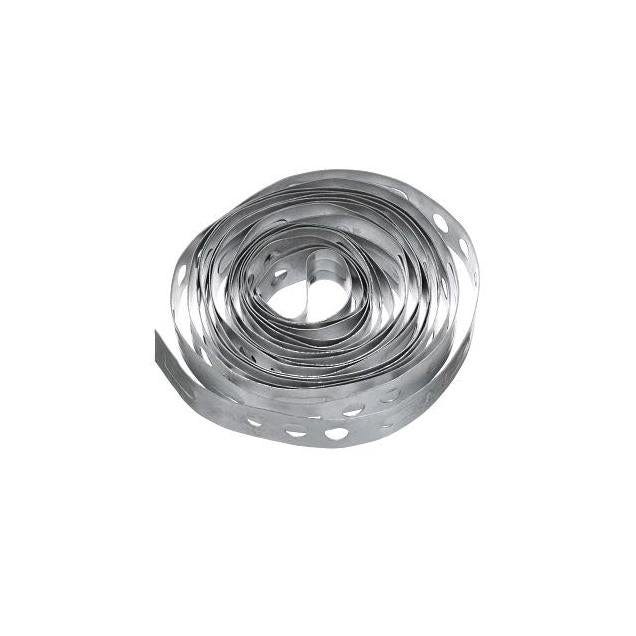 Oatey 3/4 In. x 10 Ft. Self-Fastening Pipe Hanger Strap Tab Tape, 28 Gauge