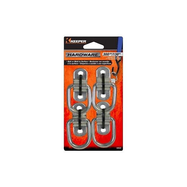 Keeper 1 In. D-Ring with Bracket Keeper 1 In. D-Ring with Bracket