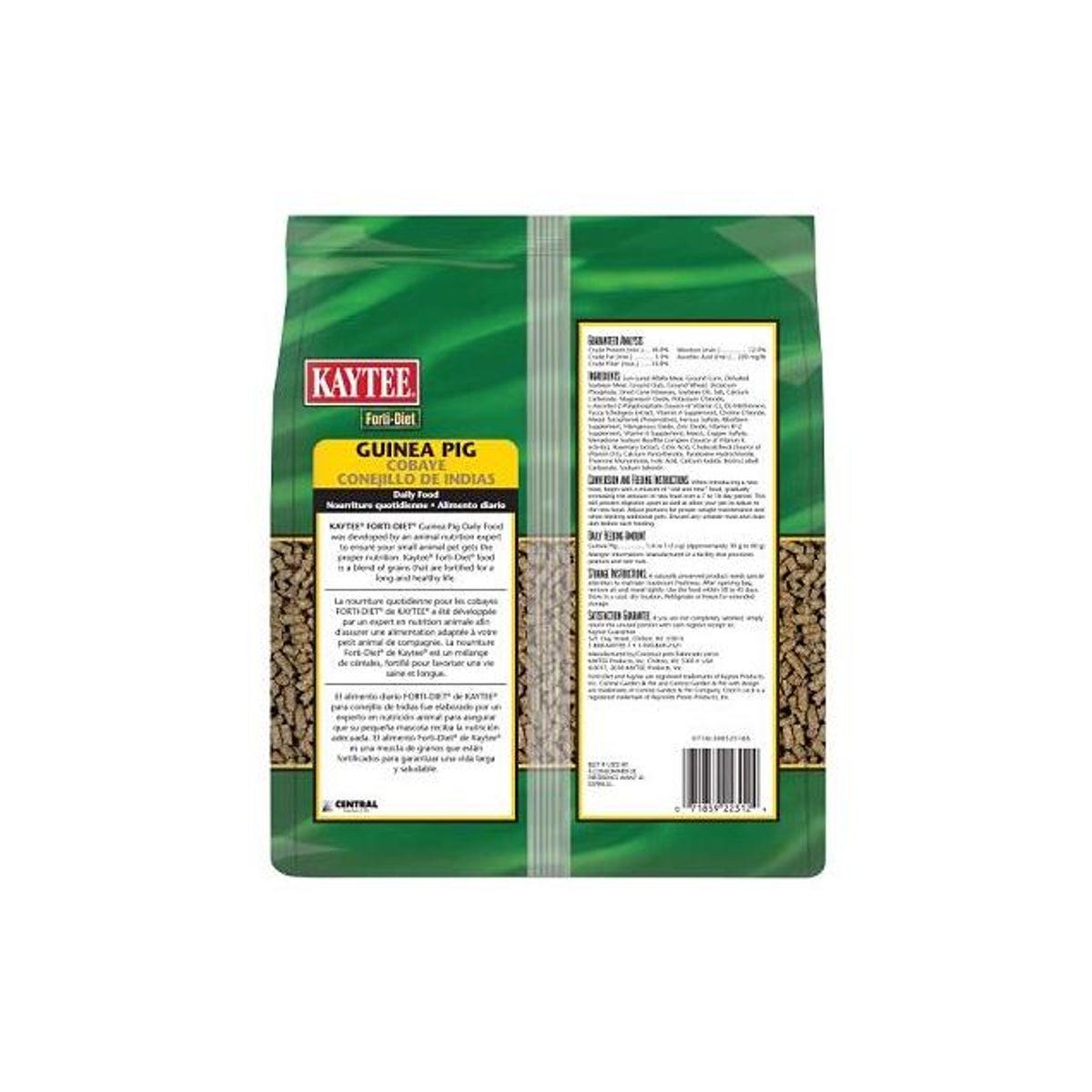 Kaytee 5 Lb. Forti Diet Guinea Pig Food - photo 2