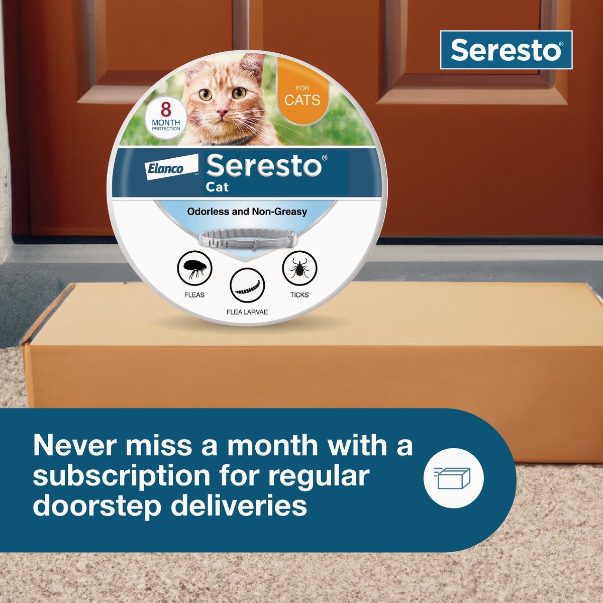 Seresto 8 Month Flea & Tick Collar for Cats - photo 7 Seresto 8 Month Flea & Tick Collar for Cats - photo 7