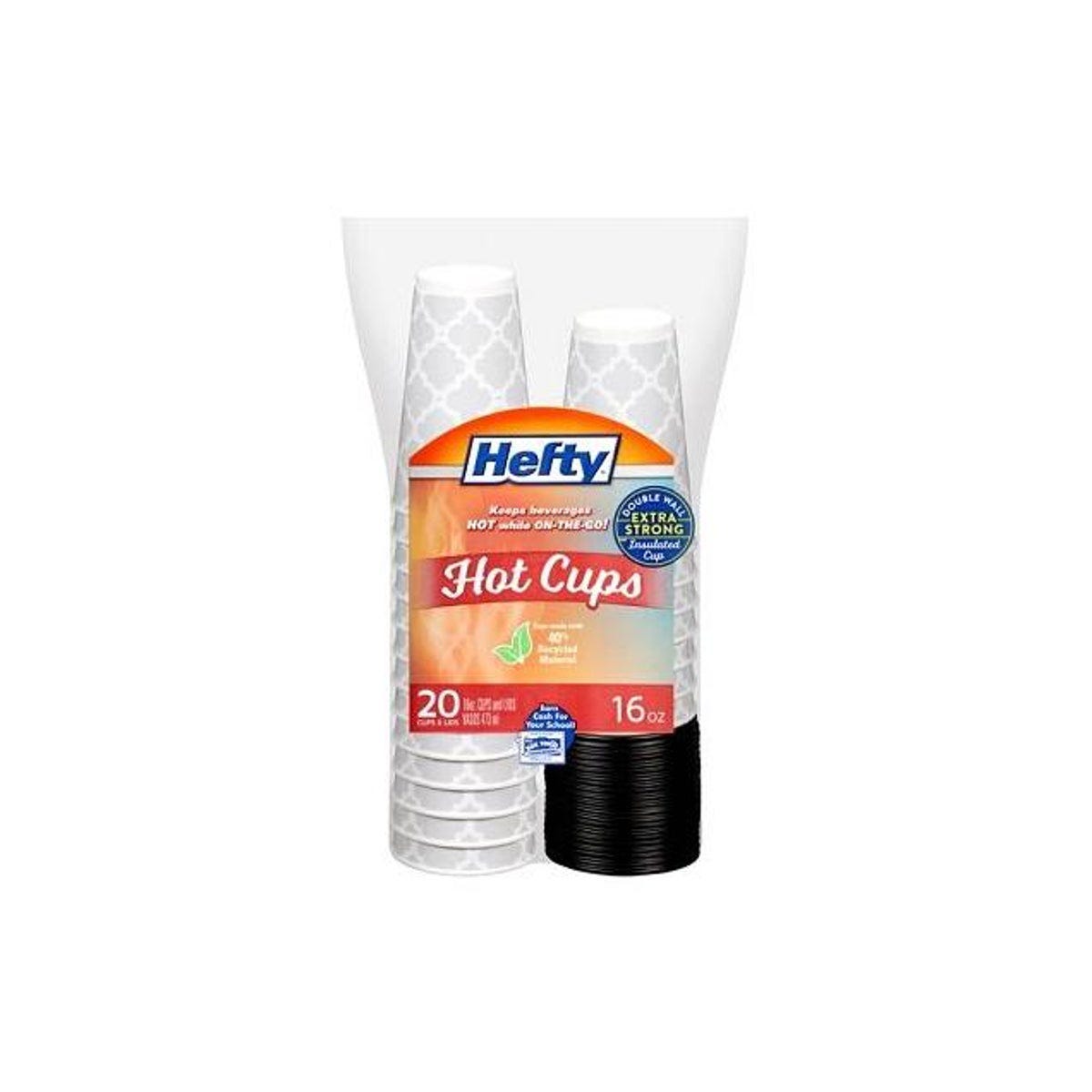 Hefty 16 Oz. Hot Cups (20-Ct.) Hefty 16 Oz. Hot Cups (20-Ct.)