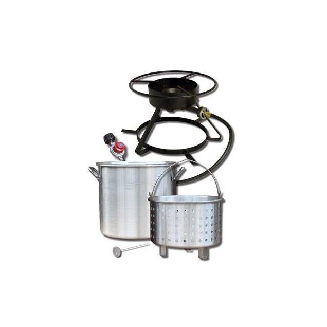 King Kooker 54,000 BTU 2 Qt. Aluminum Pot Outdoor Cooker King Kooker 54,000 BTU 2 Qt. Aluminum Pot Outdoor Cooker