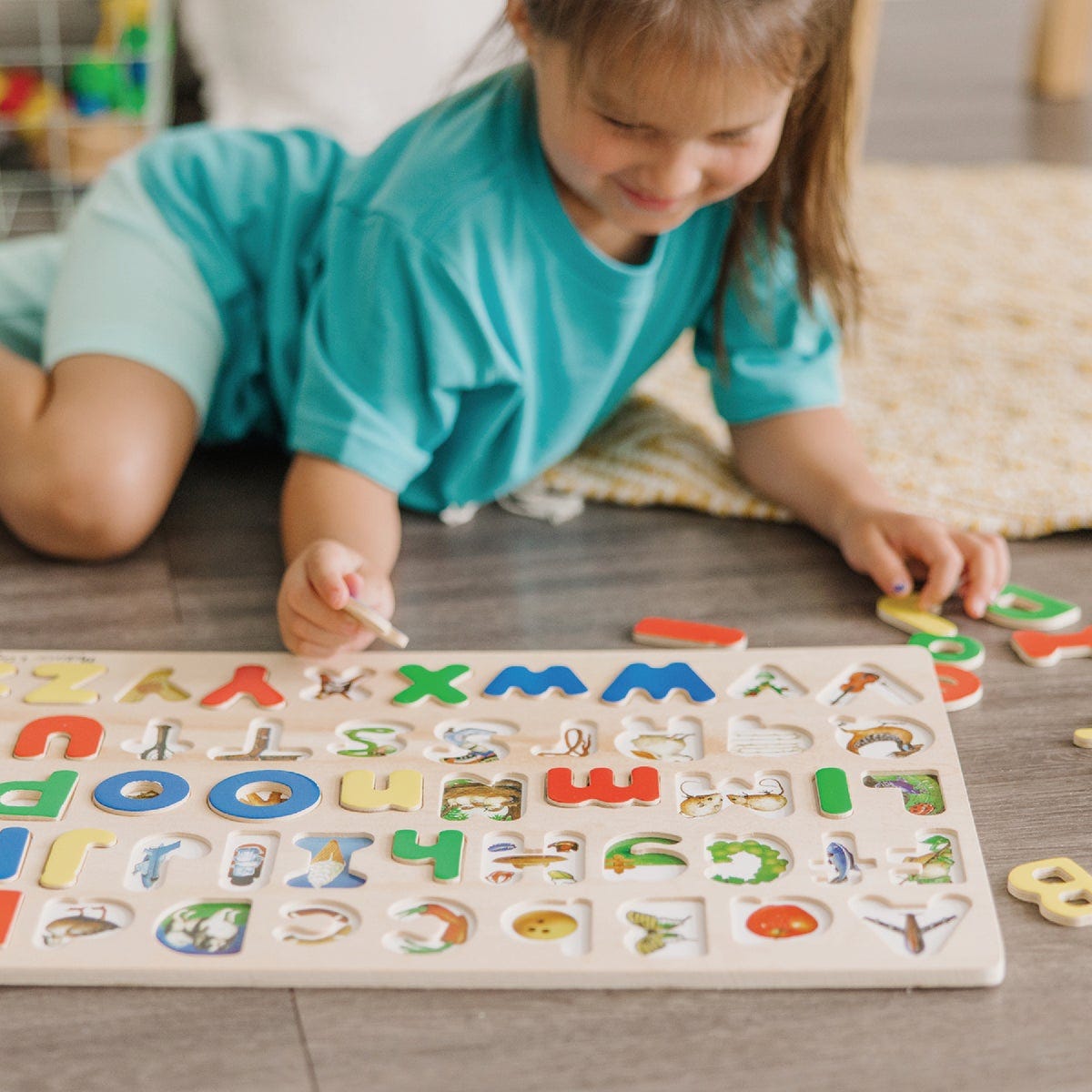 Melissa & Doug Upper and Lowercase Alphabet Puzzle (52-Piece) - photo 3