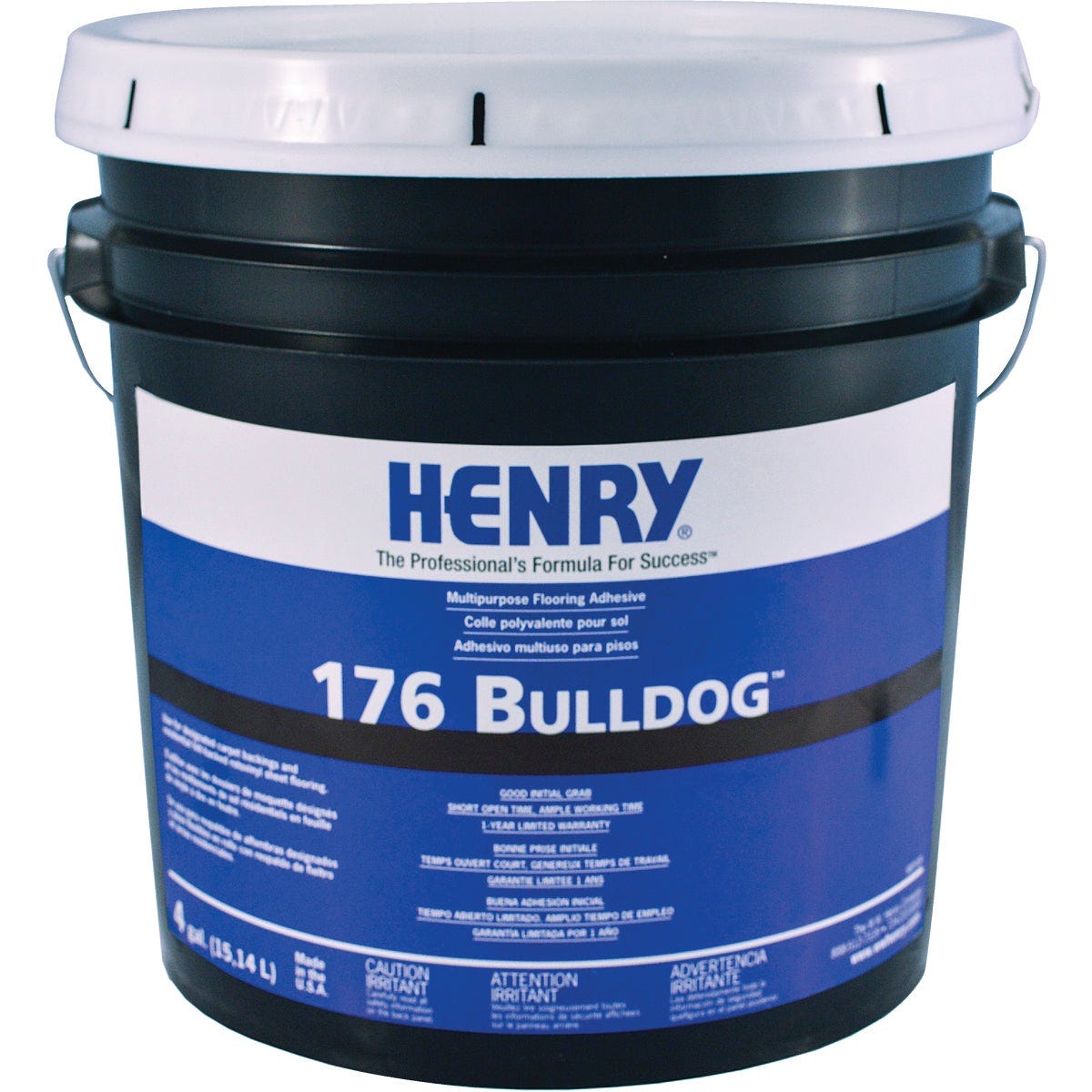 Henry 176 Multi-Purpose Floor Adhesive, 4 Gal. Henry 176 Multi-Purpose Floor Adhesive, 4 Gal.