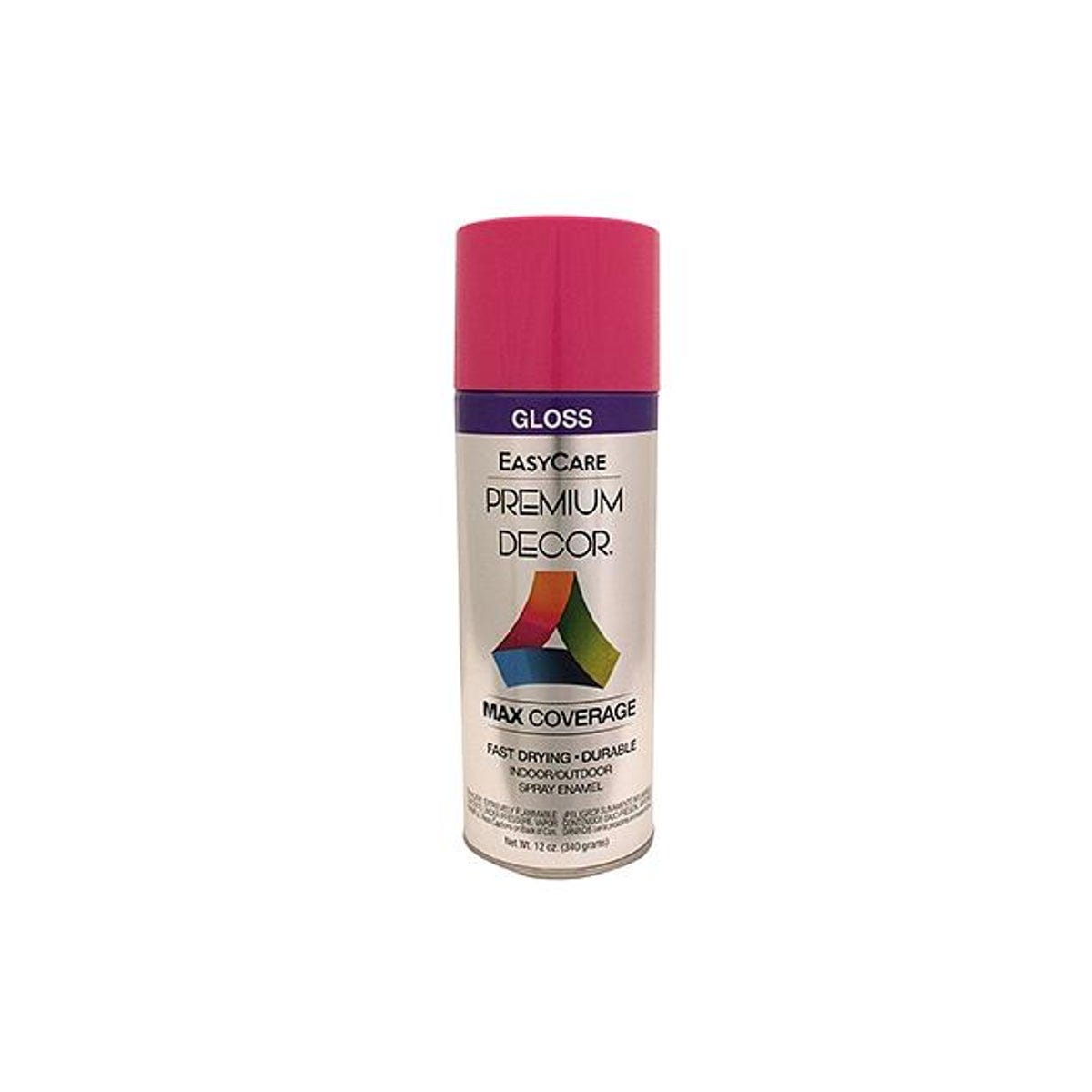 EasyCare Premium Decor 12 oz. Spray Paint, Pink Punch Gloss