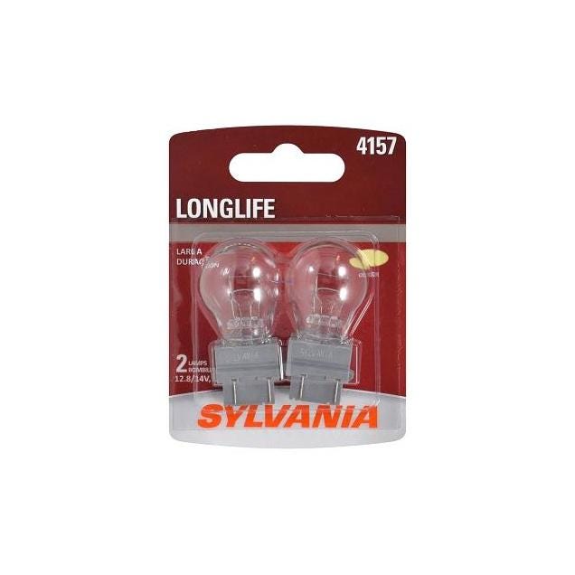 Sylvania 4157LL BP2 Long Life Miniature Clear Bulb (2-Pack) Sylvania 4157LL BP2 Long Life Miniature Clear Bulb (2-Pack)