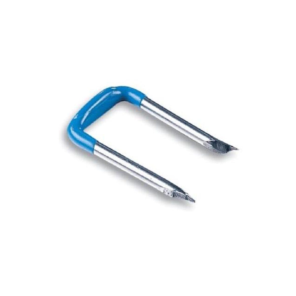 Gardner Bender 1.25 x 9/16 In. Blue Insulated Staples (100-Pack)