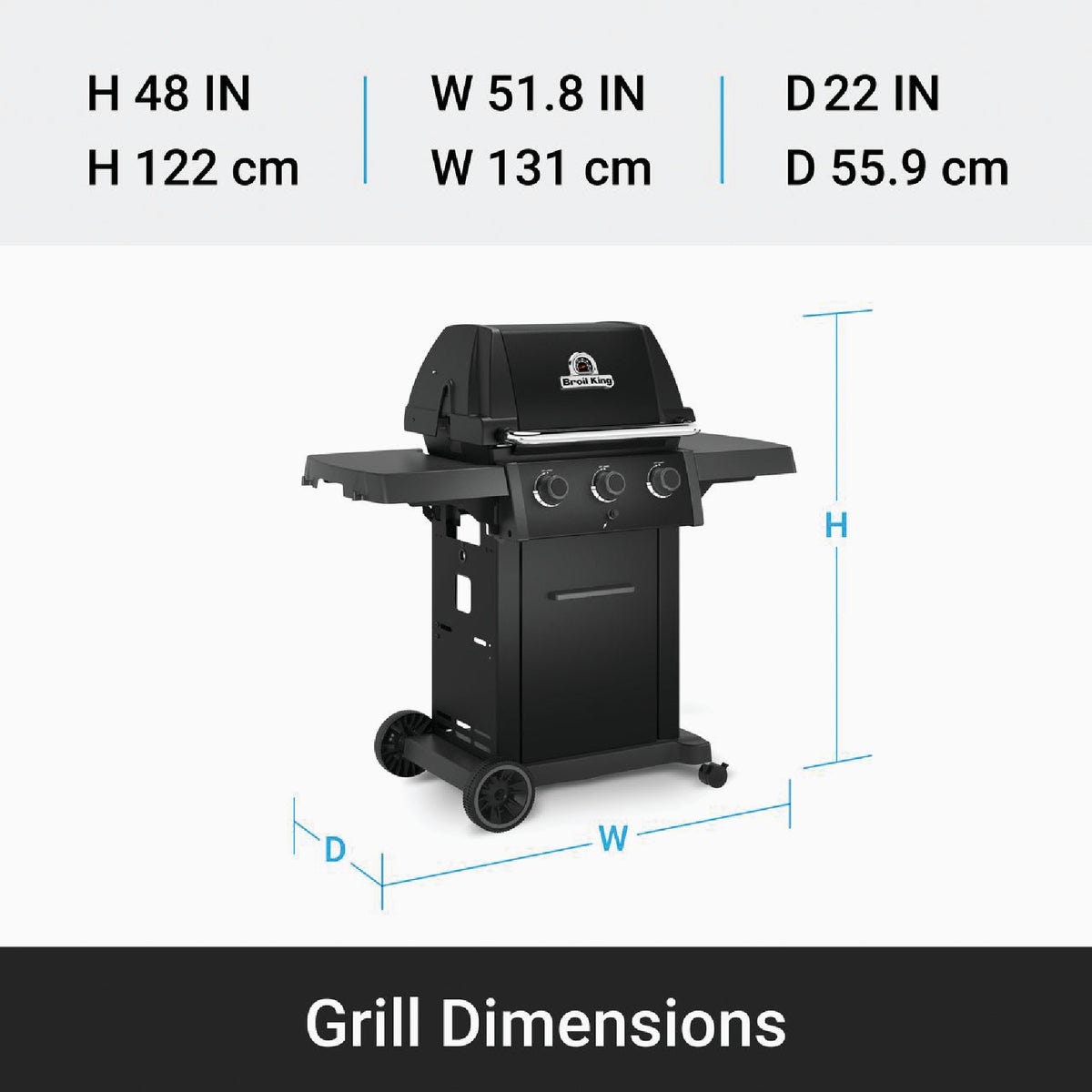 Broil King Royal 320 Shadow LP Grill - photo 4