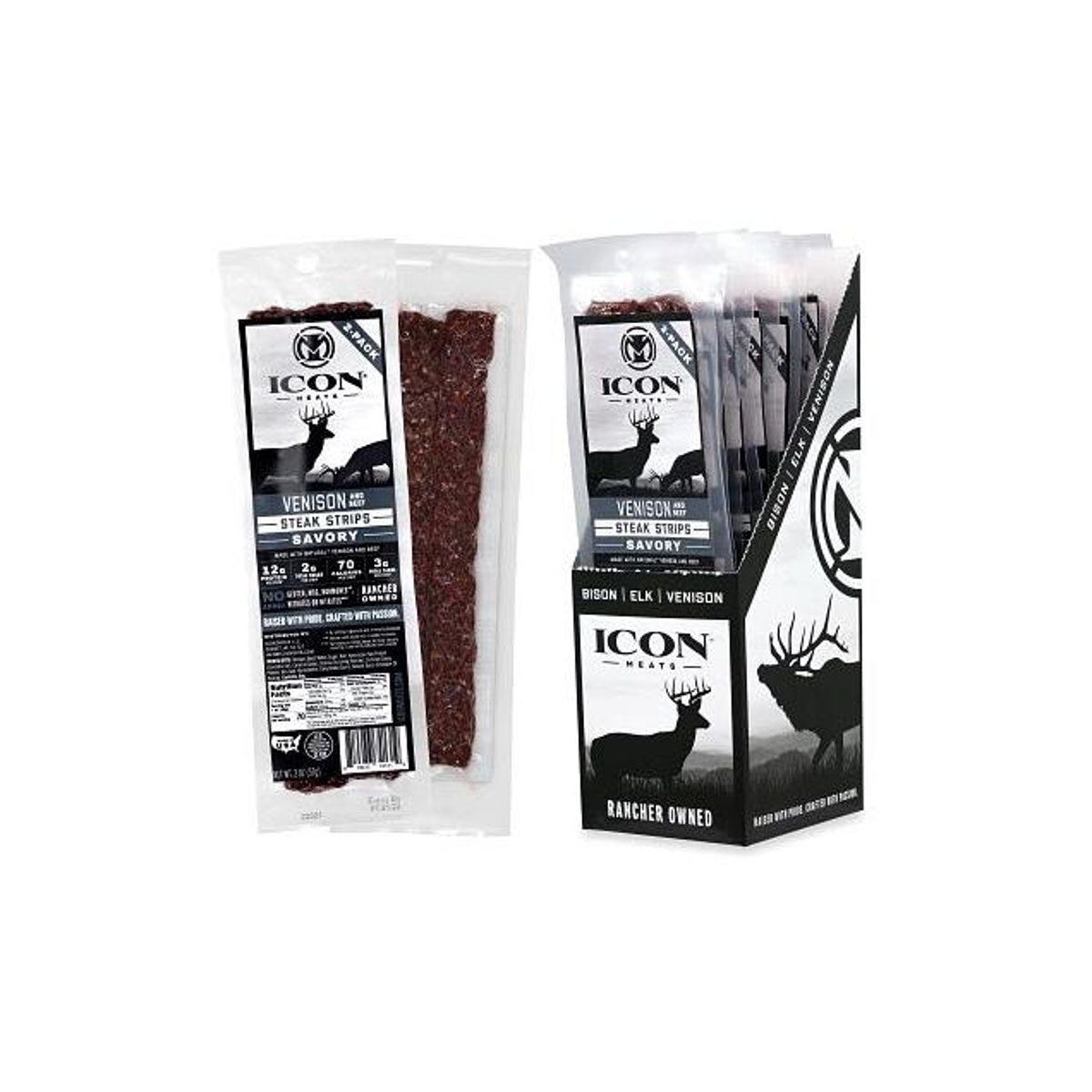Icon 2 Oz. Savory Venison Steak Strip
